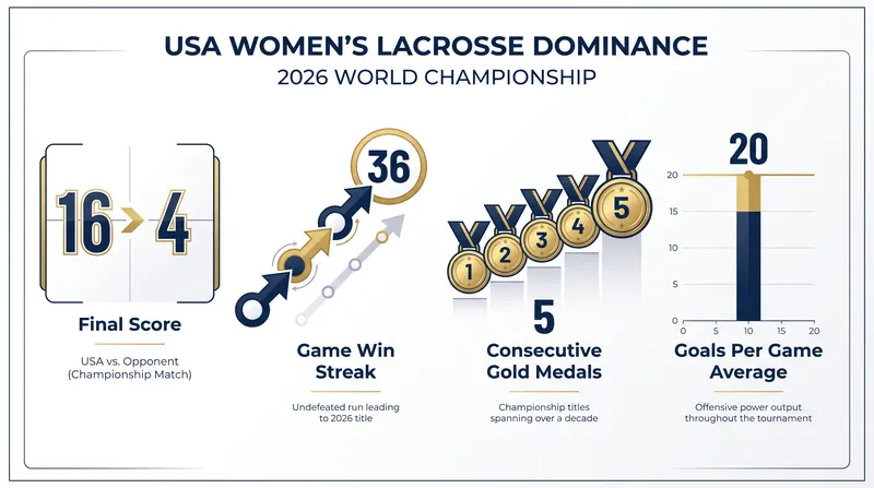 The United States dominated the 2026 tournament, extending a historic winning streak that dates back to 2009.