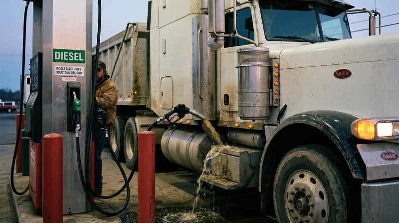 Because diesel demand is highly inelastic, price spikes are quickly passed through to the broader supply chain.