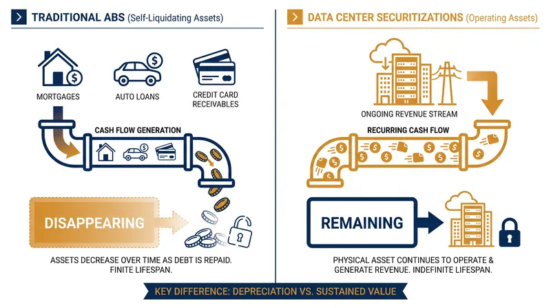 Why data centers are not self-liquidating assets.