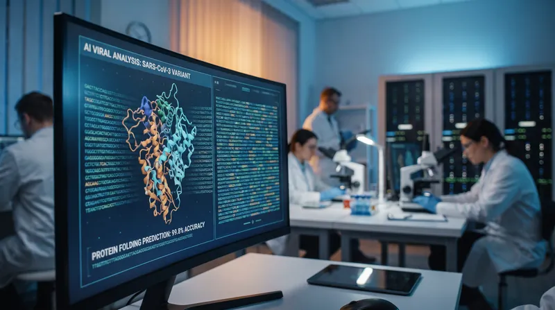 Machine learning algorithms analyzed vast genomic databases to design a synthetic antigen that does not exist in nature.