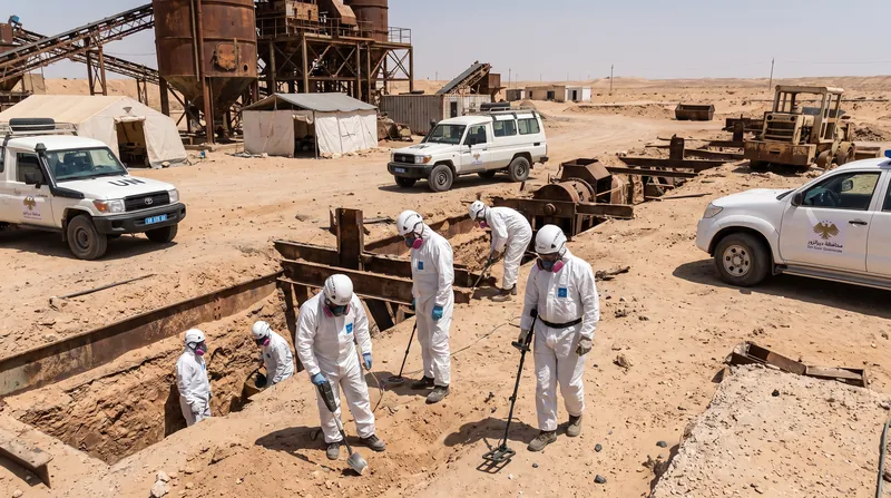 IAEA teams have begun comprehensive excavation and exploration work at the previously undeclared site.