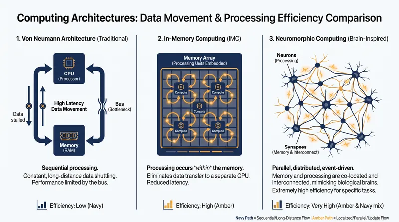How in-memory and neuromorphic designs eliminate the traditional memory wall.