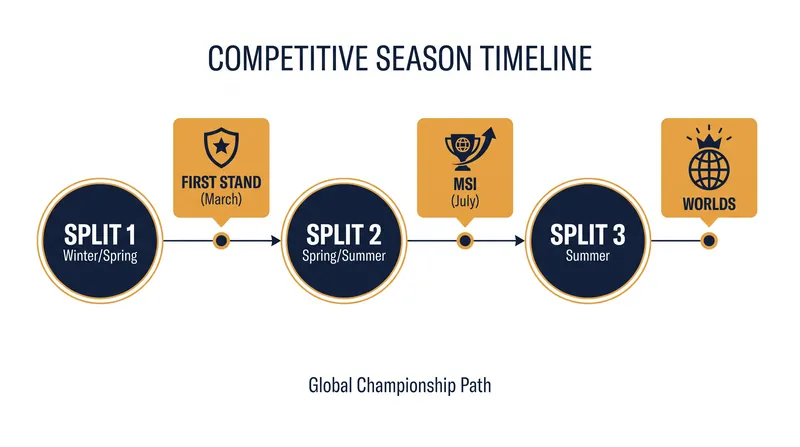 The new global calendar aligns all regions into a three-split system.