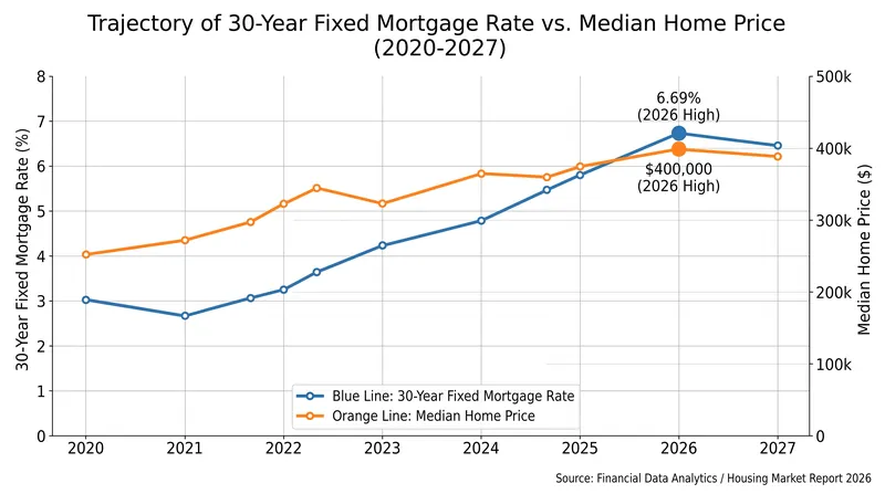 Despite climbing mortgage rates, the median home price has shown surprising durability.