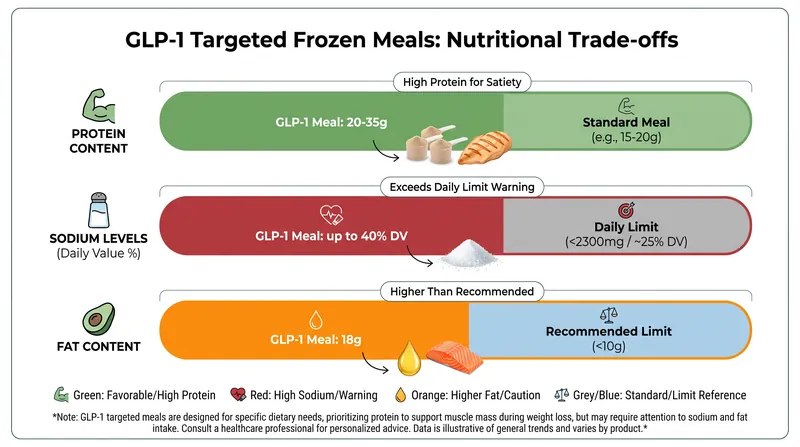 While engineered companion foods deliver high protein, they often carry significant sodium and fat trade-offs.