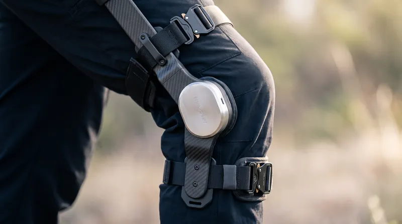 Knee-based actuators are specifically designed to absorb eccentric forces, protecting the joint during steep downhill descents.