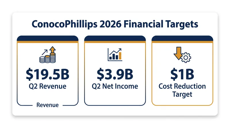 ConocoPhillips enters the leadership transition from a position of financial strength.