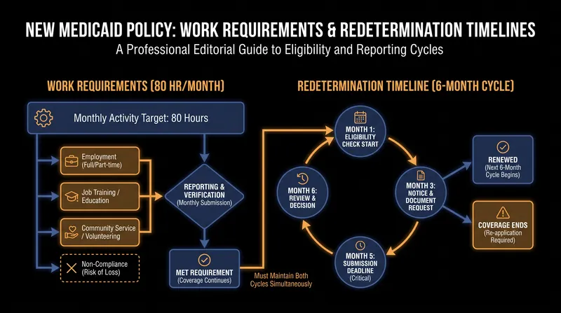 New administrative requirements are expected to increase enrollment churn and coverage losses.