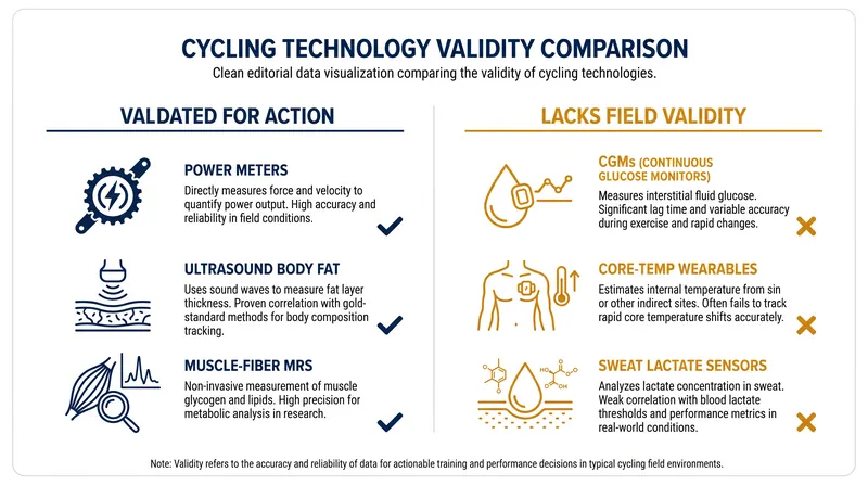 The UCI-commissioned review separated cycling technologies into those with proven utility and those lacking scientific validity.
