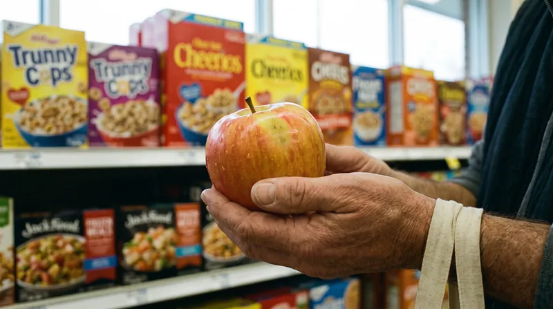 The 'eat real food' mandate urges consumers to prioritize foods that look like their agricultural origins.