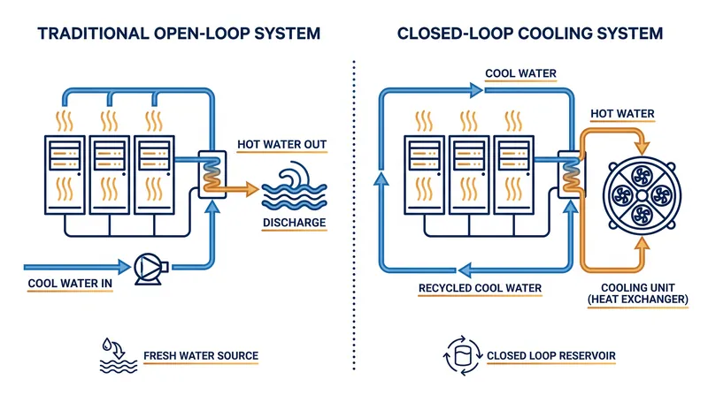 Proposed regulations would require data centers to use closed-loop cooling to protect local water supplies.