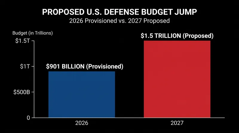 The administration's proposed 2027 defense budget offers a massive financial incentive alongside the new restrictions.