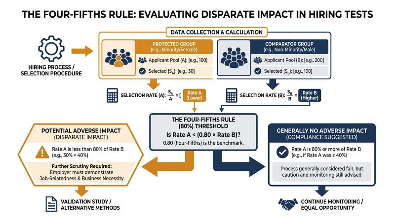 For nearly 50 years, employers have used the four-fifths rule to audit their selection procedures for adverse impact.