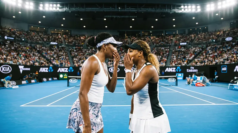 Serena and Venus Williams reunited for their first doubles match together since 2022 at the Cincinnati Open.