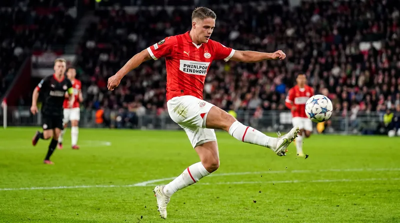 Veerman leaves PSV Eindhoven after winning three consecutive Eredivisie titles and recording 67 assists.
