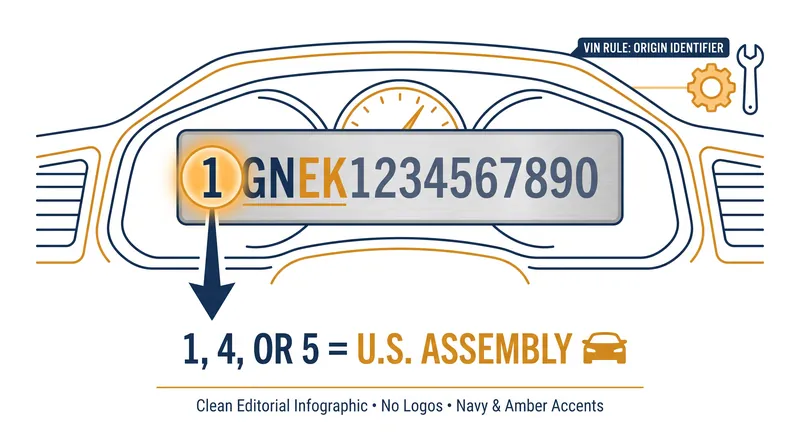 Vehicles must be assembled in the United States to qualify for the new interest deduction.