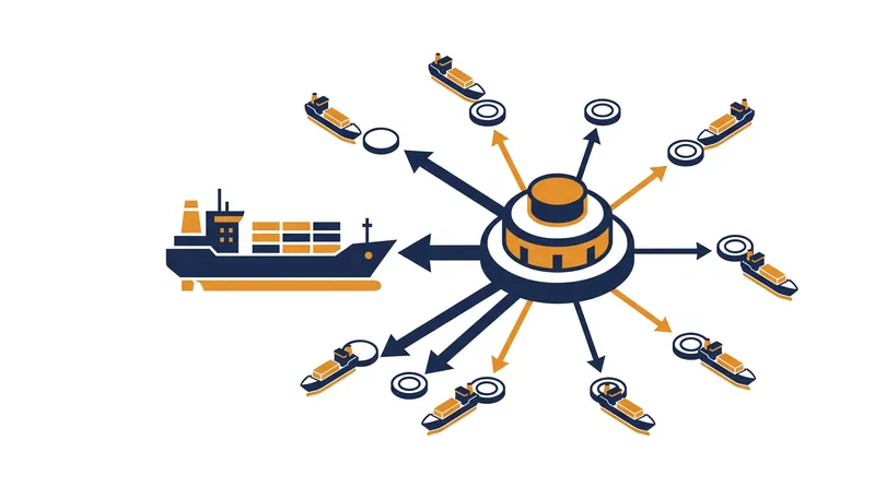 The Gemini Cooperation relies on a hub-and-spoke architecture, concentrating mainline volume at central pivot points like Rotterdam.
