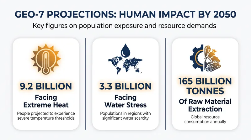 The cascading human and environmental toll of unchecked resource extraction and emissions.