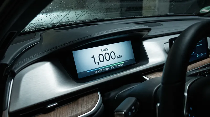 Solid-state batteries promise to eliminate range anxiety with capacities exceeding 620 miles.