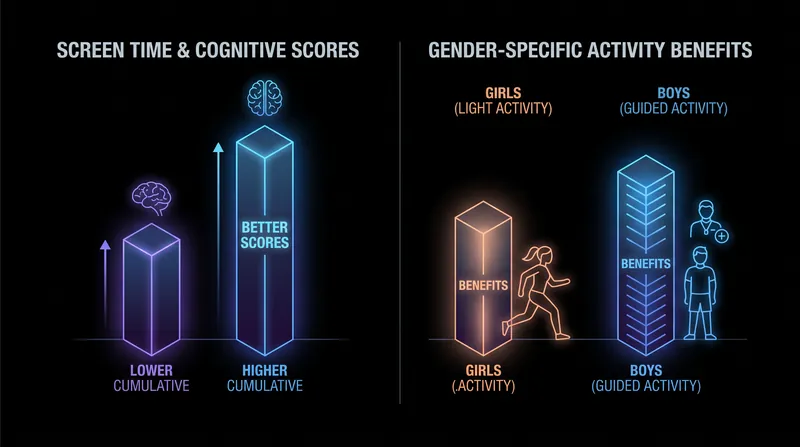 Cognitive benefits varied significantly by the type of activity and gender.