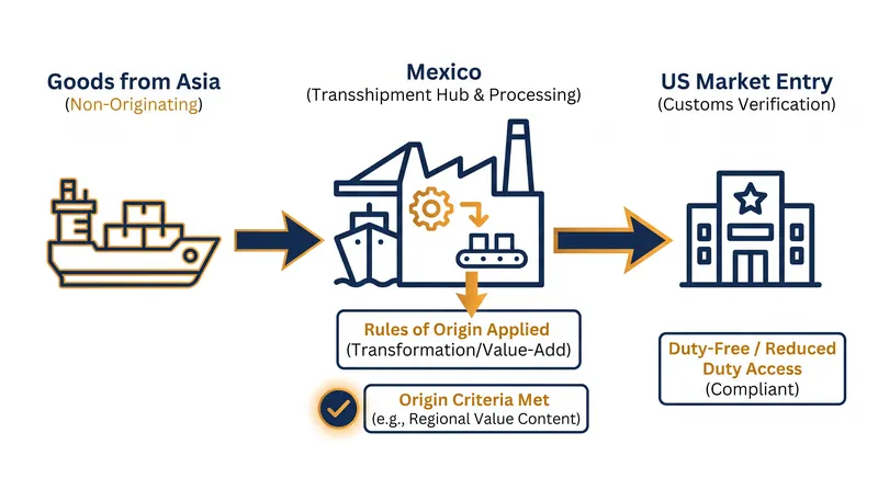 A central priority for U.S. negotiators is closing loopholes that allow non-market economies to use North American partners as a backdoor.