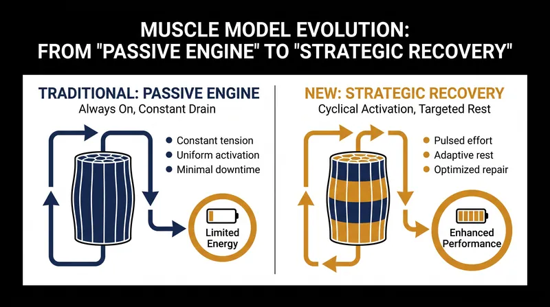 The traditional fuel-burning model of muscle recovery is being replaced by a phased, strategic recovery model.