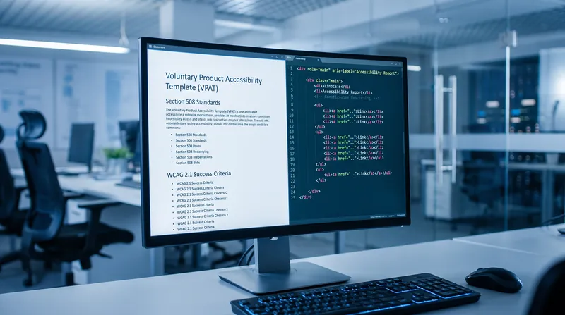 EdTech vendors must provide updated VPATs to prove their products meet WCAG 2.1 Level AA standards.