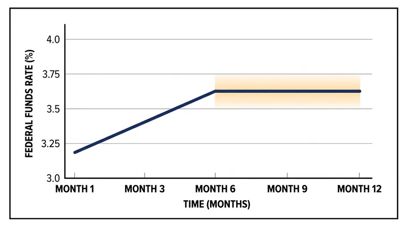 The benchmark federal funds rate has been held steady at 3.5% to 3.75%, but pressure is building for a hike.
