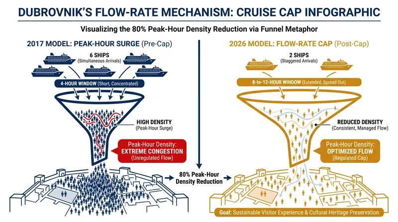 How mandatory minimum port stays flatten the curve of tourist arrivals.