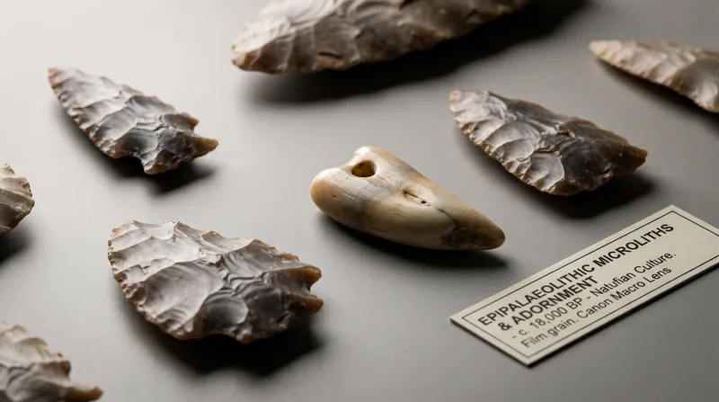 Stone tools and personal ornaments recovered from the cave's hearth layer suggest a complex culture that engaged in symbolic behavior.