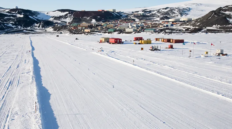 McMurdo Station relies on the annual WINFLY program to receive personnel and supplies ahead of the summer research season.