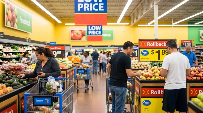 The retailer has successfully attracted higher-income shoppers trading down from premium grocers to manage household budgets.