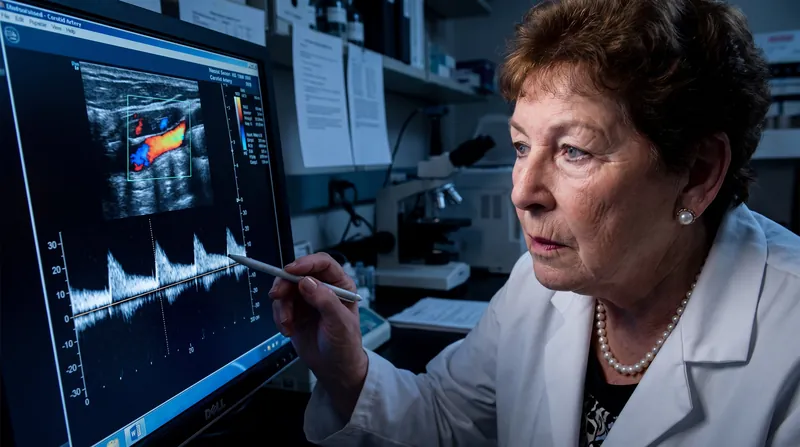 Ultrasound imaging revealed early arterial thickening in young adults with advanced CKM stages.