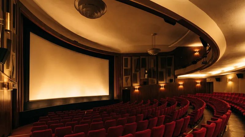 The Dome's deeply curved 86-foot screen was originally designed to showcase the immersive Cinerama widescreen format.