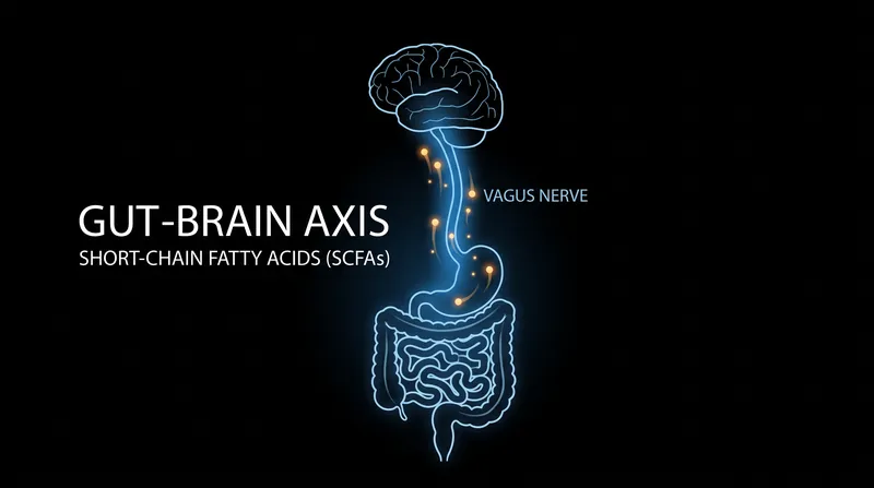 The gut-brain axis allows microbial metabolites to directly influence the central nervous system.