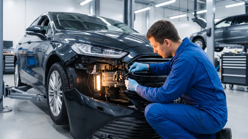 The high performance bar means even minor bumper repairs will require precise, expensive sensor recalibration.