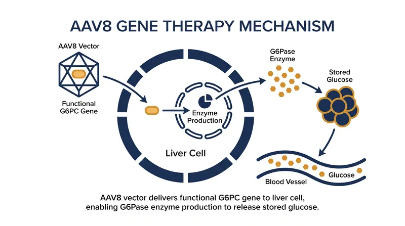 How Genglycos targets the genetic root of Glycogen Storage Disease Type Ia.