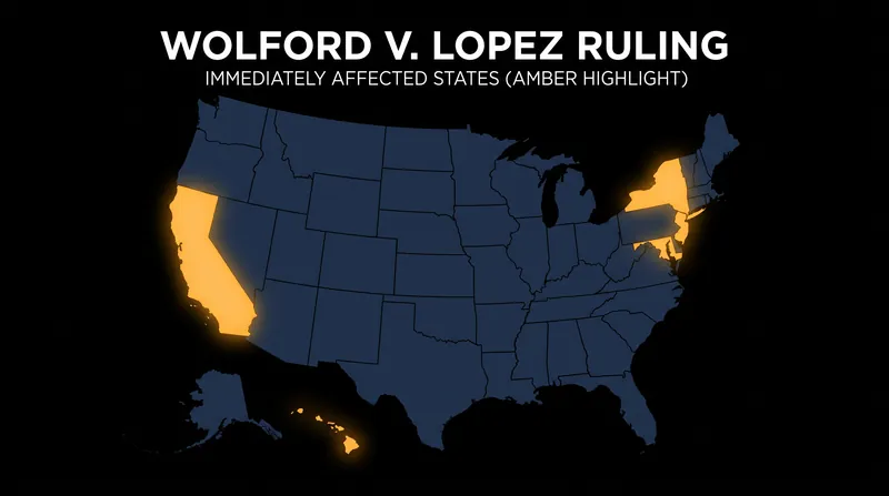 States that previously enforced default prohibitions on concealed carry in public-facing businesses.