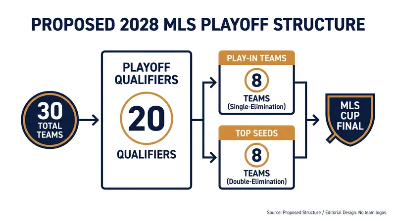 The proposed 2028 format expands the field while offering a safety net to top seeds.