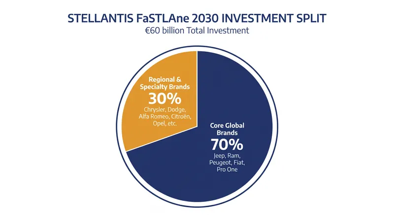 Under the FaSTLAne 2030 plan, 70% of future investment will flow to just four core brands.