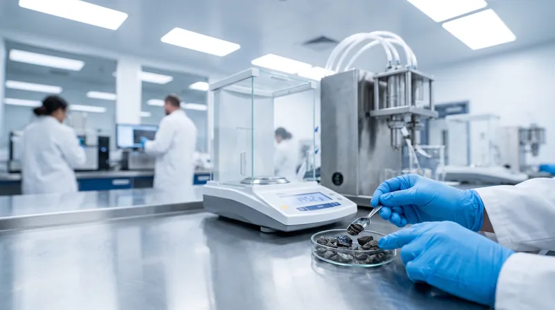 Extracting rare earth elements requires intensive chemical processing to separate the magnetic materials from the surrounding soil.