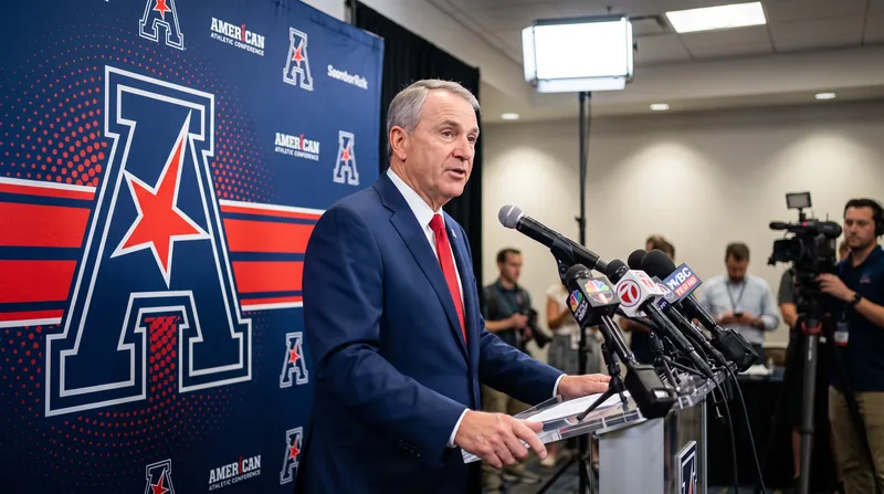 AAC Commissioner Tim Pernetti has advocated for increased playoff access for the conference.
