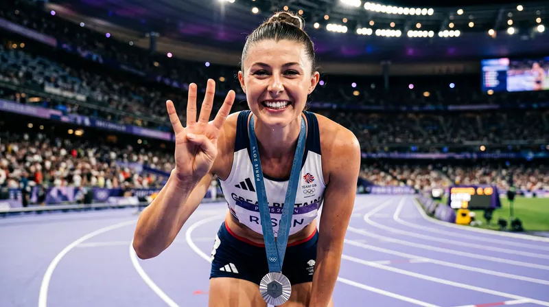 Amy Hunt arrives in Switzerland after becoming the first athlete to win four golds at a single European Championships.