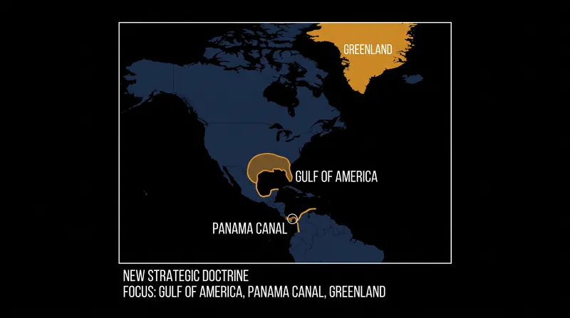 The 'Trump Corollary' asserts a renewed focus on securing strategic terrain across the Western Hemisphere.