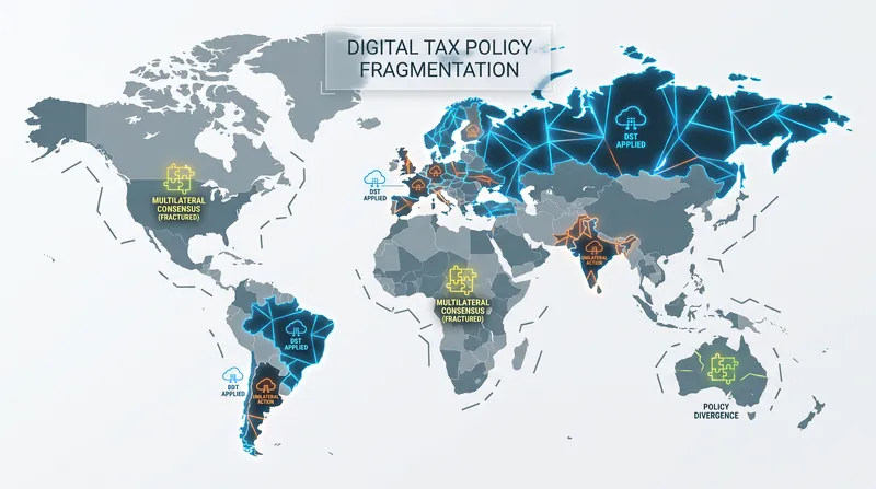 The expiration of the OECD standstill has led to a fractured landscape of sovereign digital taxes.