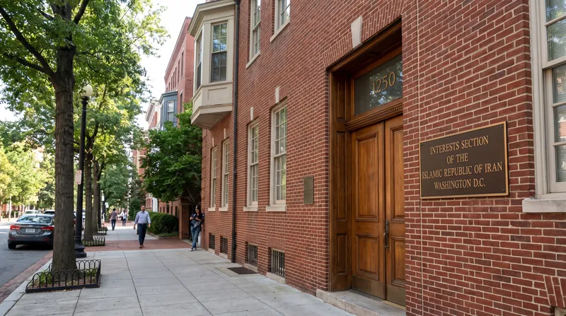Iran's Interests Section at the Pakistani Embassy in Washington, D.C., served as a primary conduit for the deportation negotiations.