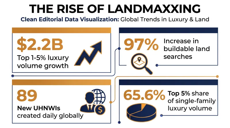 The data behind the structural split in the 2026 luxury real estate market.