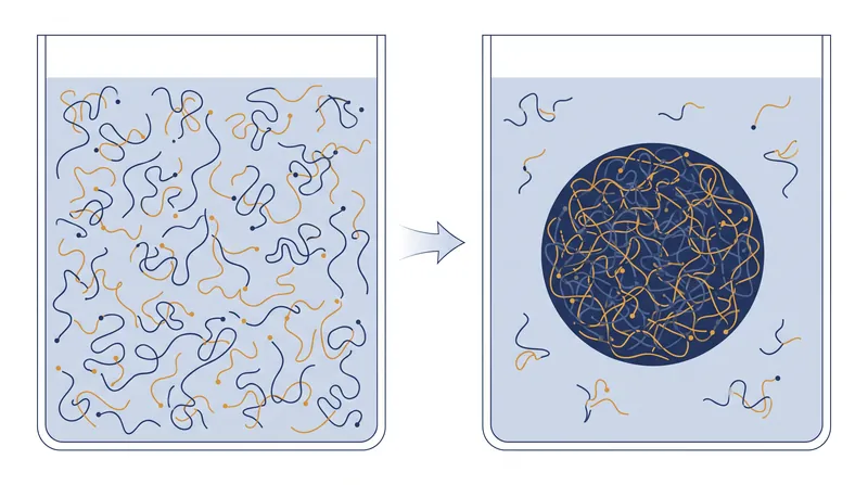 Proteins with intrinsically disordered regions can spontaneously demix from the cytoplasm to form concentrated liquid droplets.