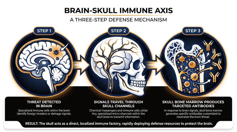 How the newly discovered immune hubs coordinate brain defense.