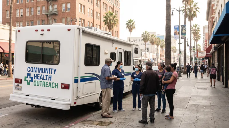 Mobile medical clinics and legal aid workers are now legally protected to operate directly within encampments.